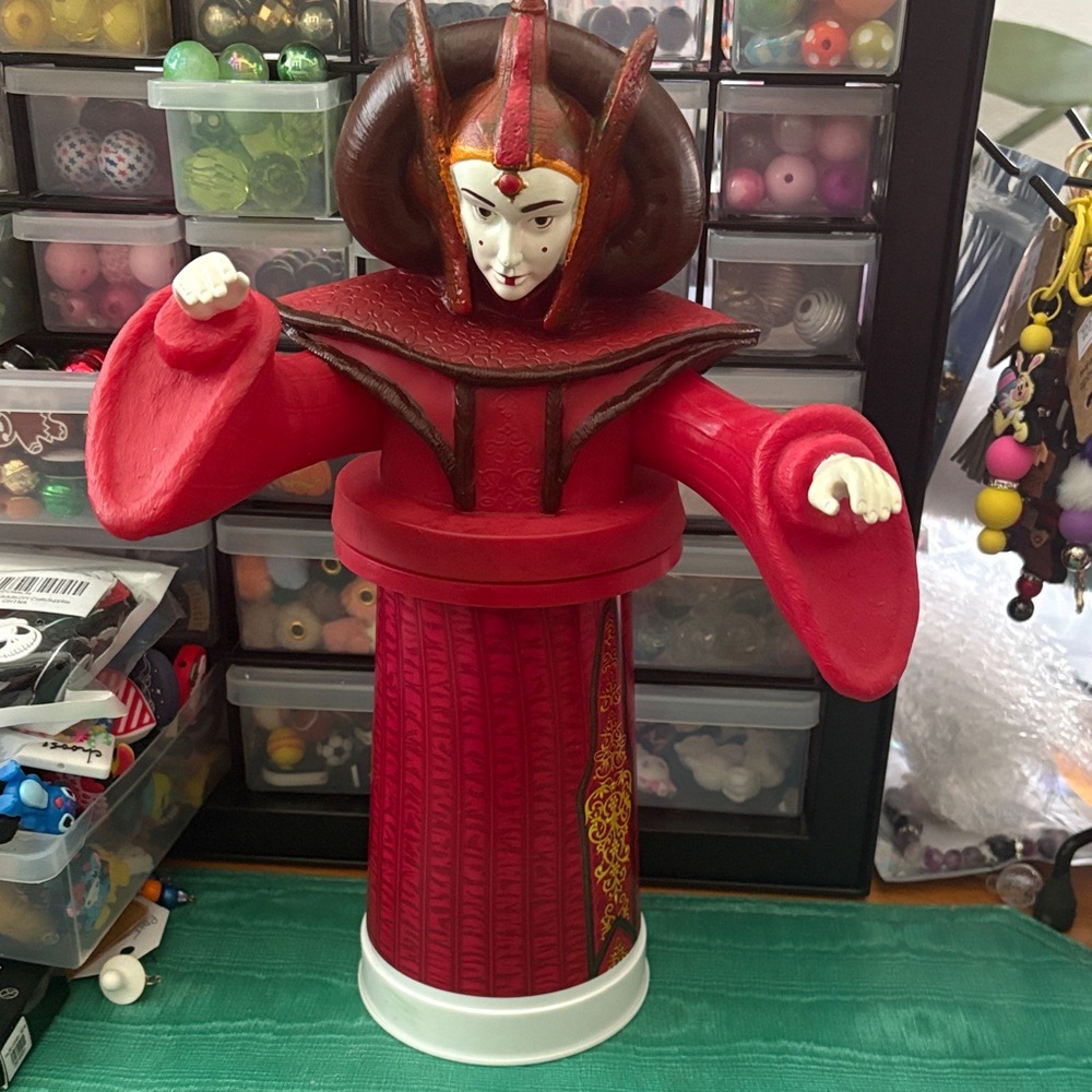 Star Wars Episode 1 Queen Amidala Topper Pizza Hut 1999
